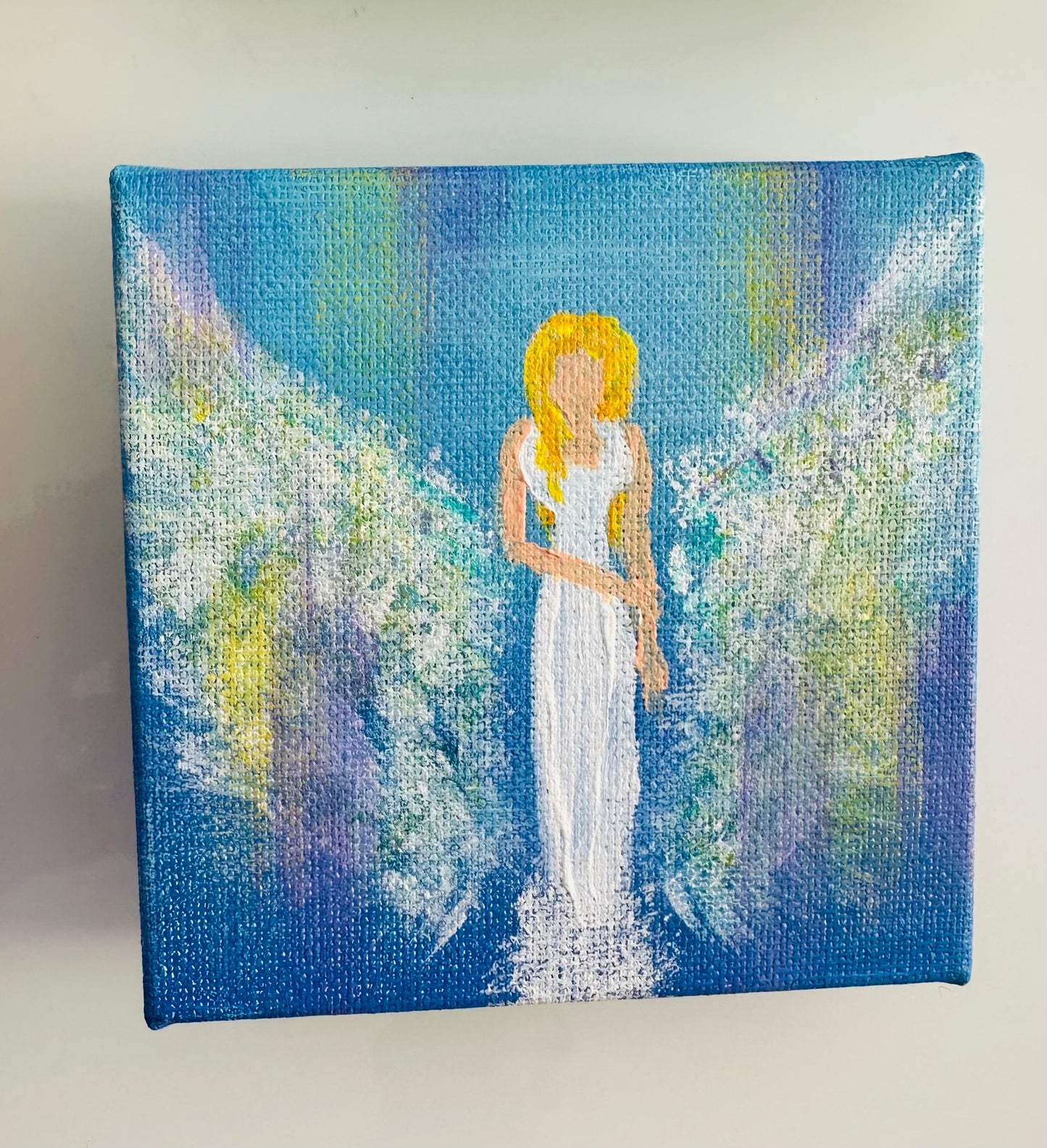 4 x 4 Lunar Angel Mini Canvas