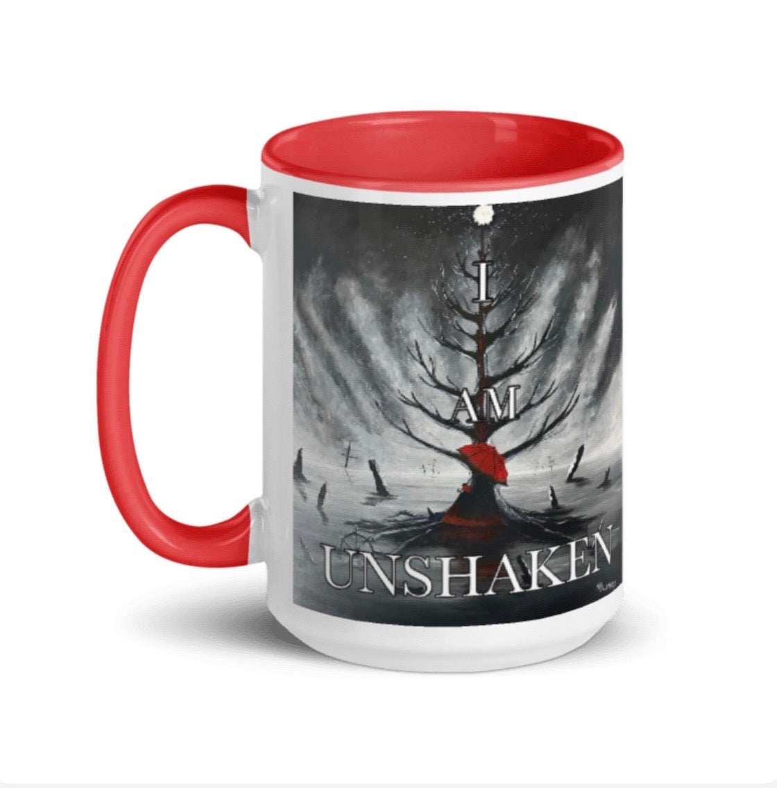“I am unshaken” Mug