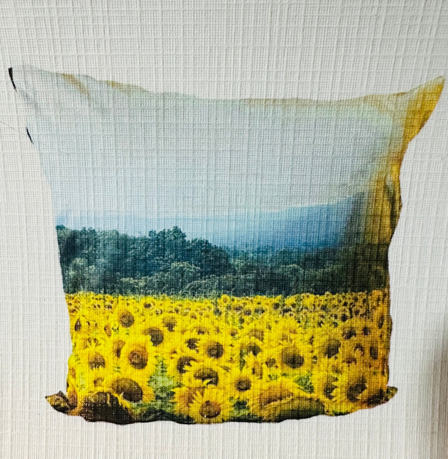 Sunflower Pillow