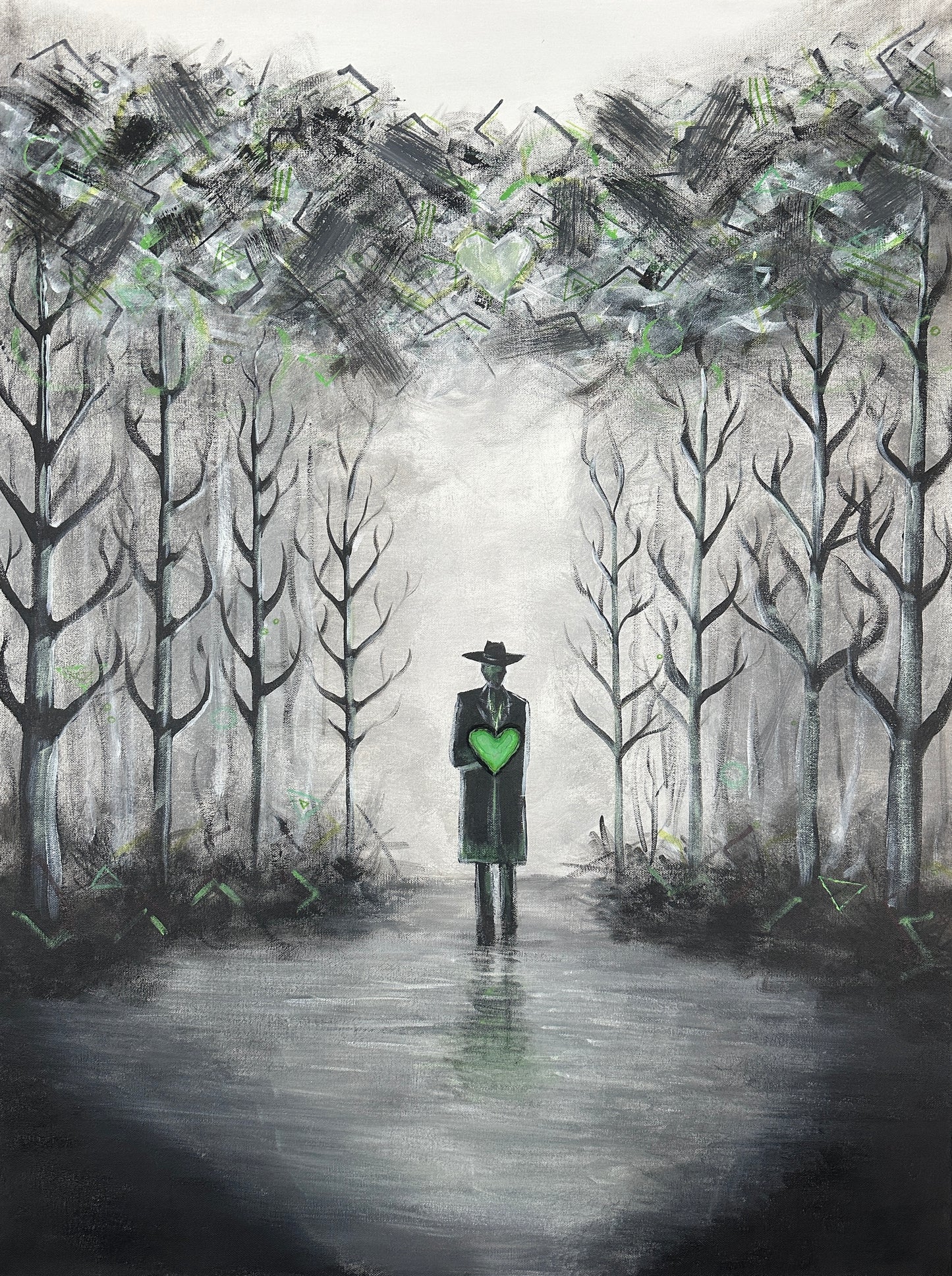 Original Painting Abyssal Agony - Part IV: Sound