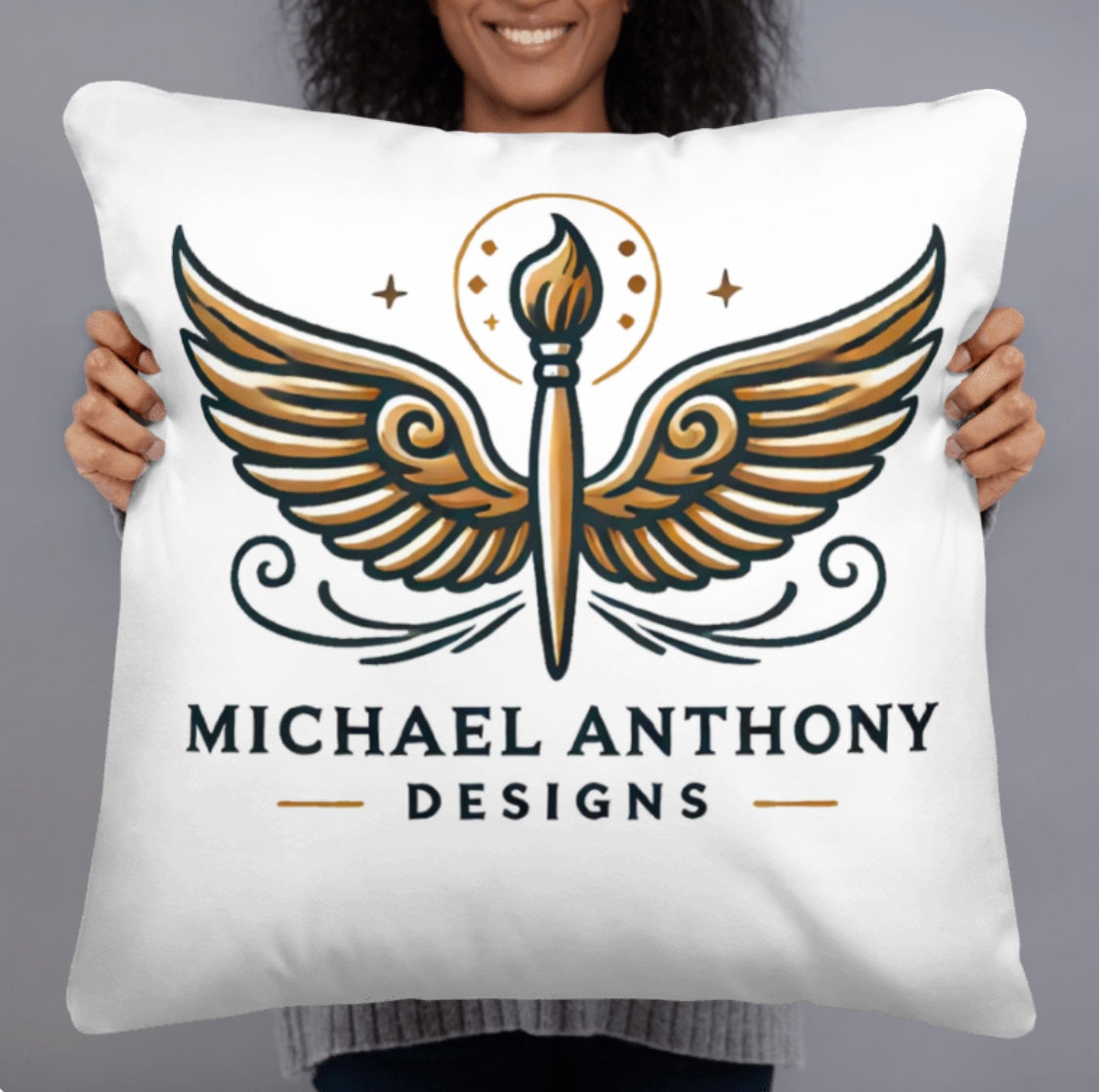 Home Decor Pillow, Angel Pillow, Home Art image 3