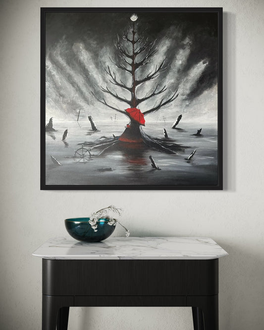 12 x 12 Unshaken Print