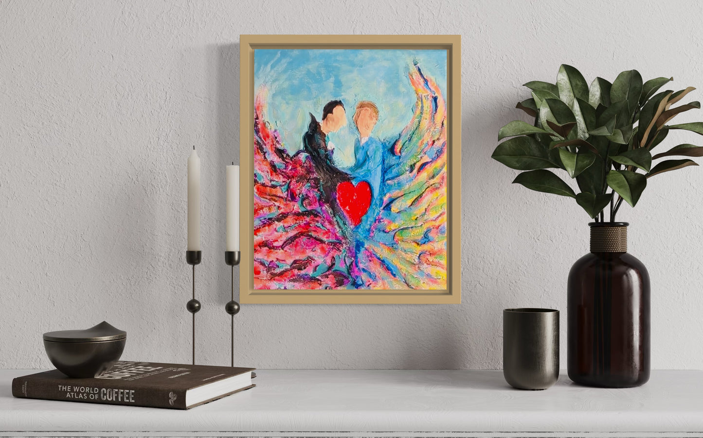 Custom Angel Paintings – Personalized Hand-Painted Angel Art Commissions