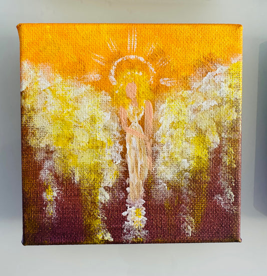 4 x 4 Phoenix Angel Mini Canvas