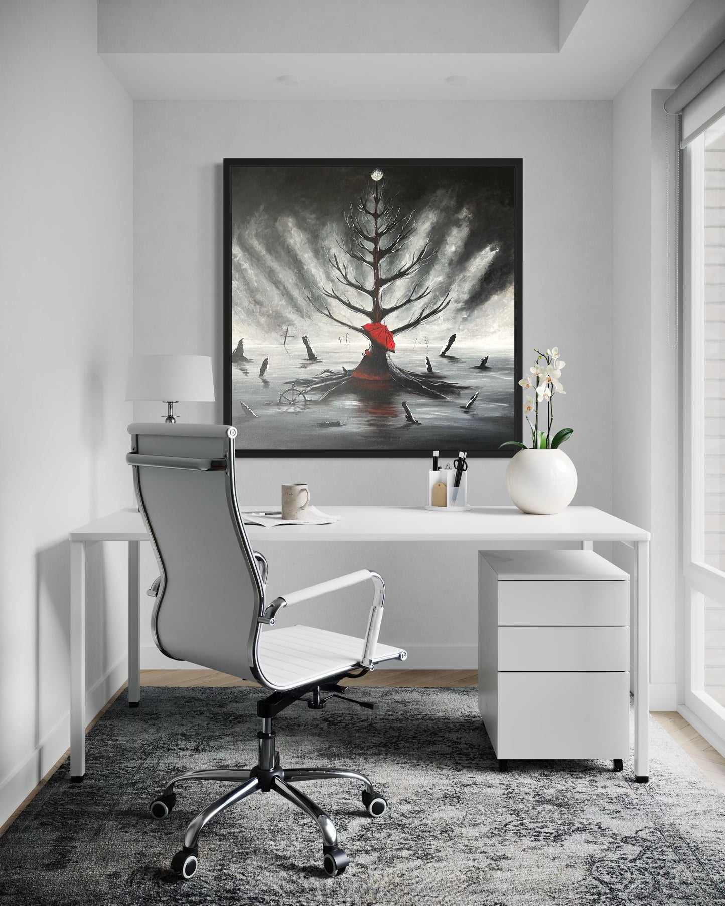 16 x 16 Print Unshaken: Abyssal Agony Part II Limited Edition