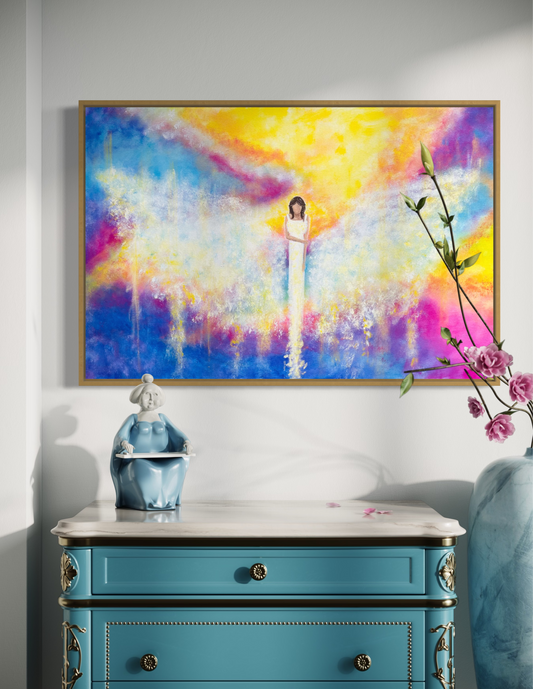 Divine Harmony: The Angel's Embrace image 0