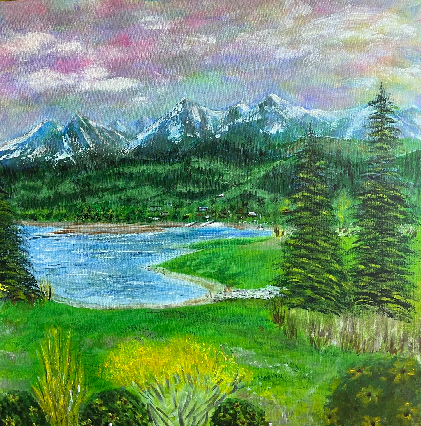 Green Mountain Landscape image 0