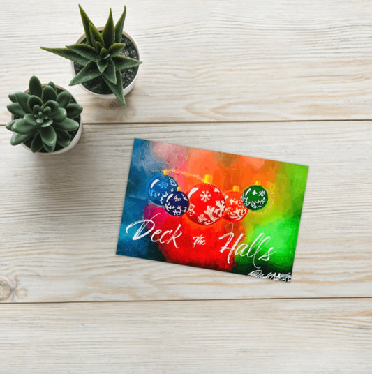 Christmas Card - Deck The Halls image 0