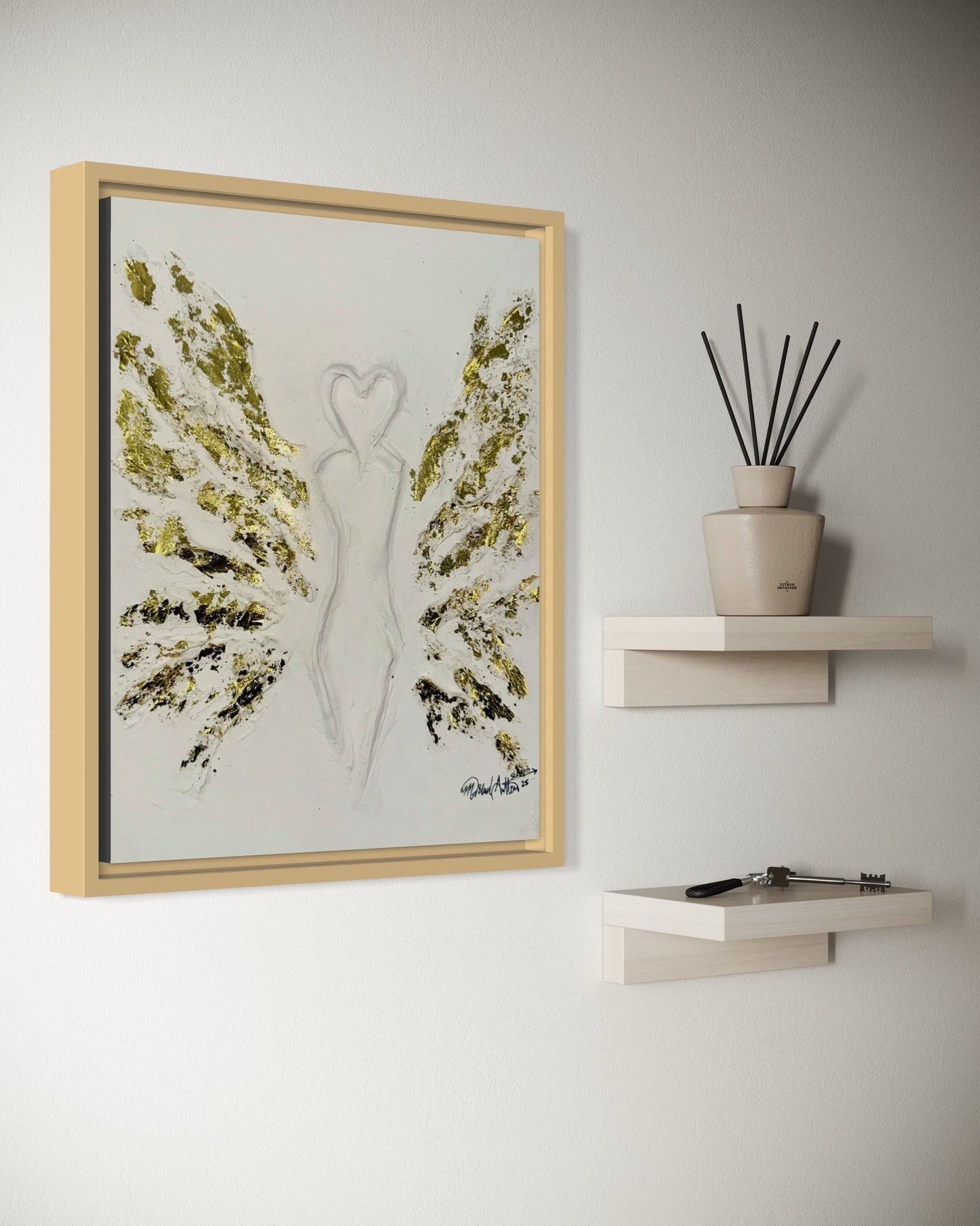 Wall Art Print - HOME DECOR - Angel of Gratitude - WALL ART