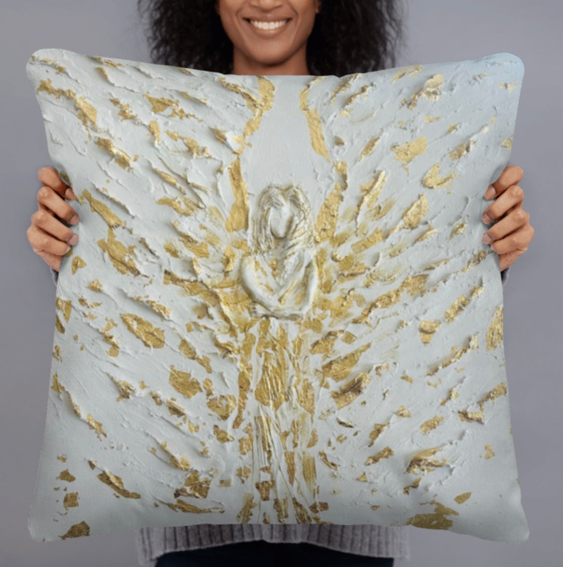 Home Decor Pillow, Angel Pillow, Home Art image 2