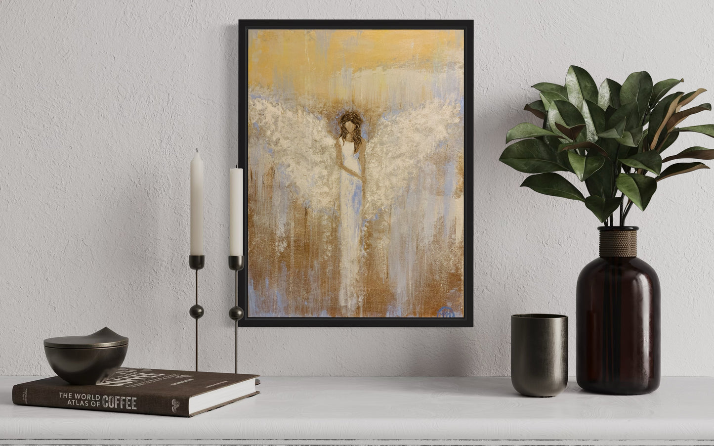 Custom Angel Paintings – Personalized Hand-Painted Angel Art Commissions