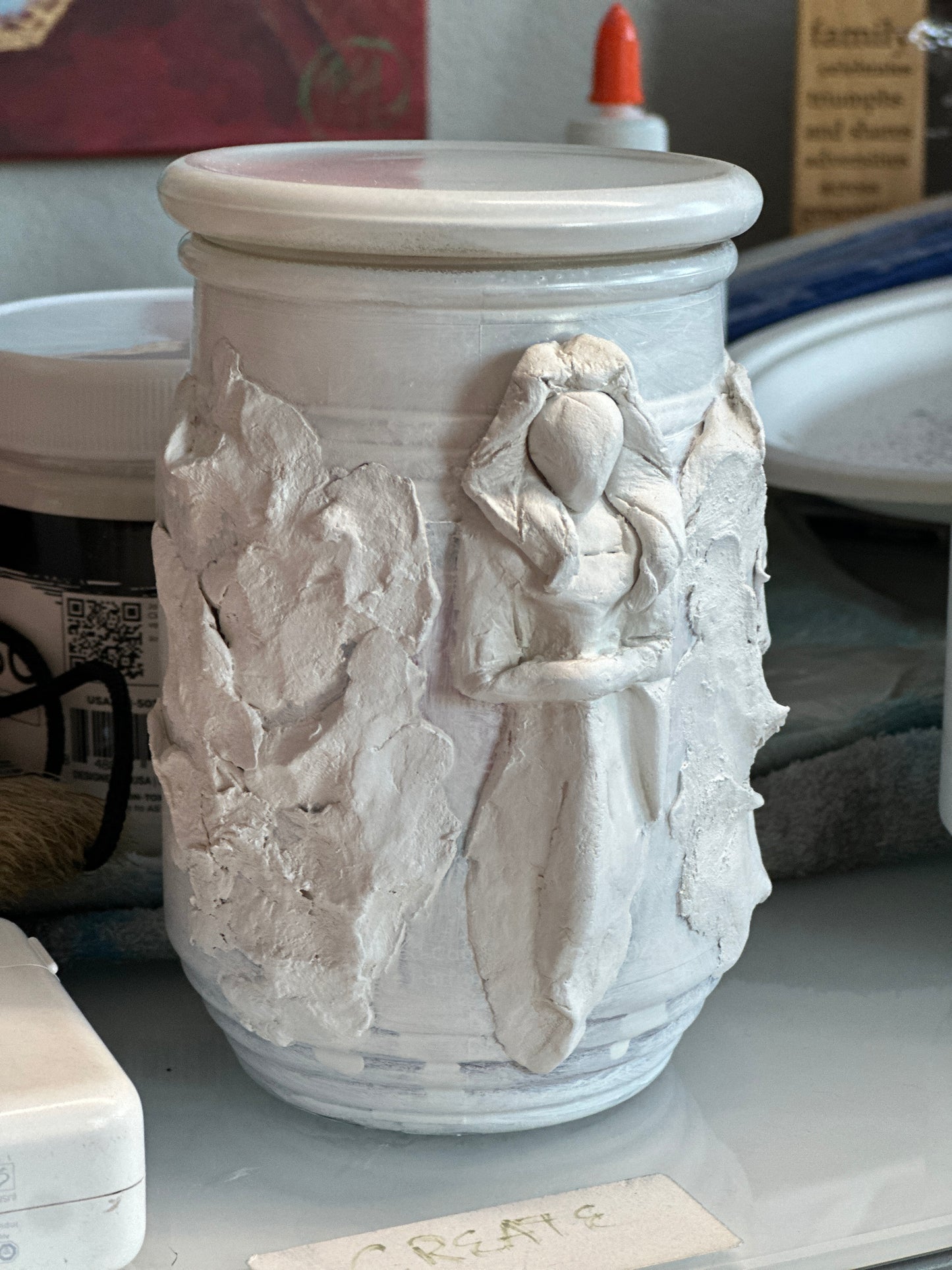 Angel sculpted Scented candles