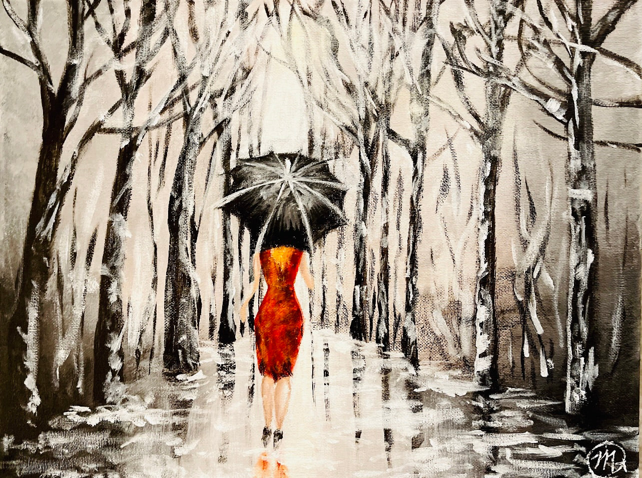 Red in Paris Original