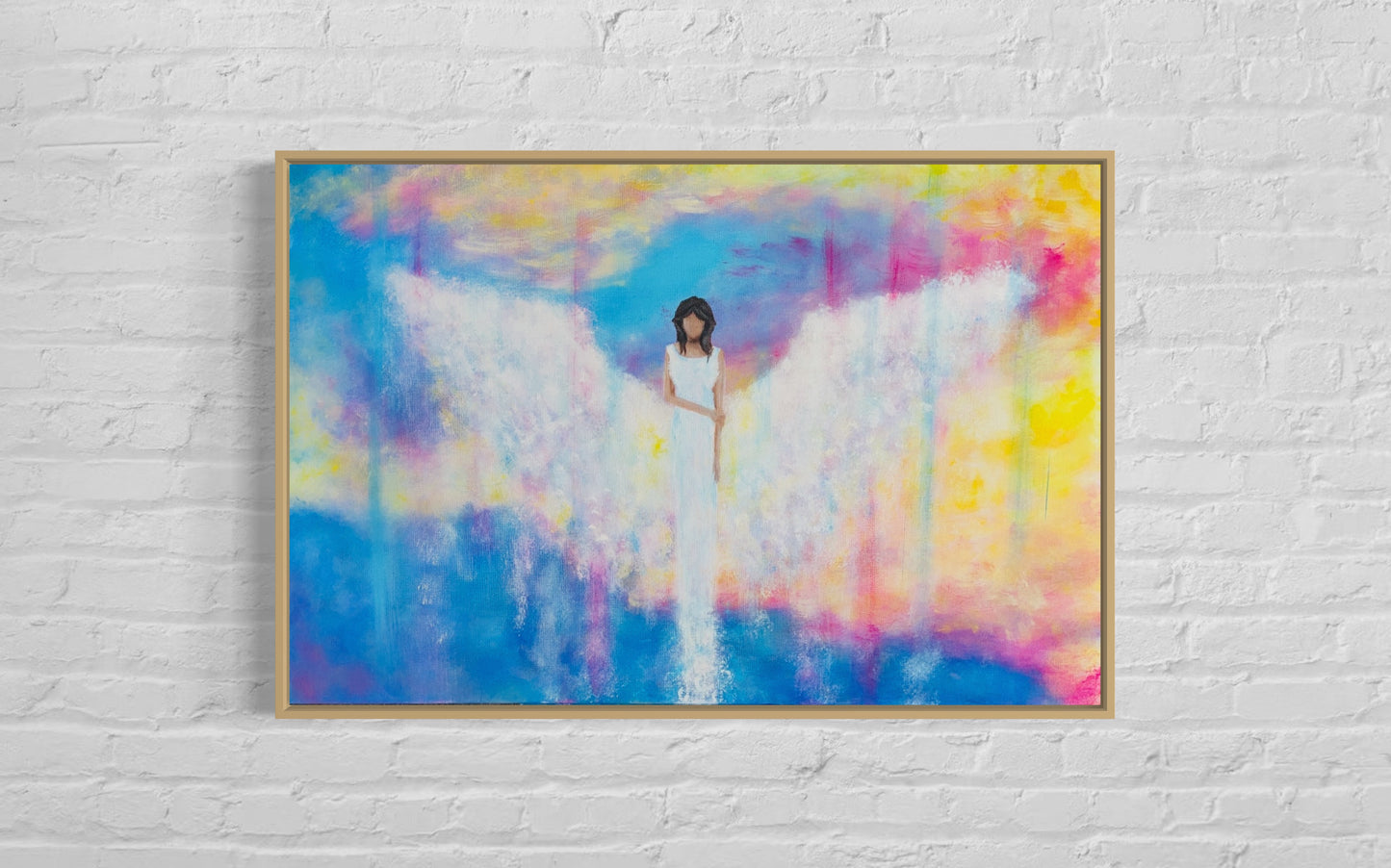 Custom Angel Paintings – Personalized Hand-Painted Angel Art Commissions
