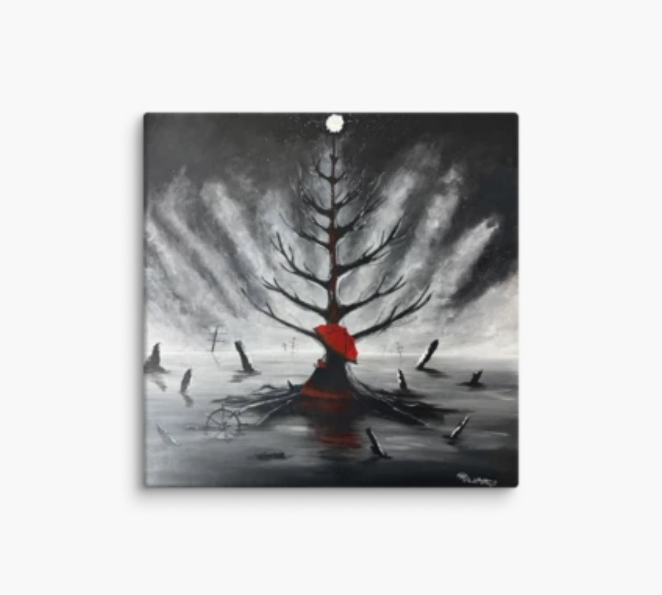 36” x 36” Unshaken Print