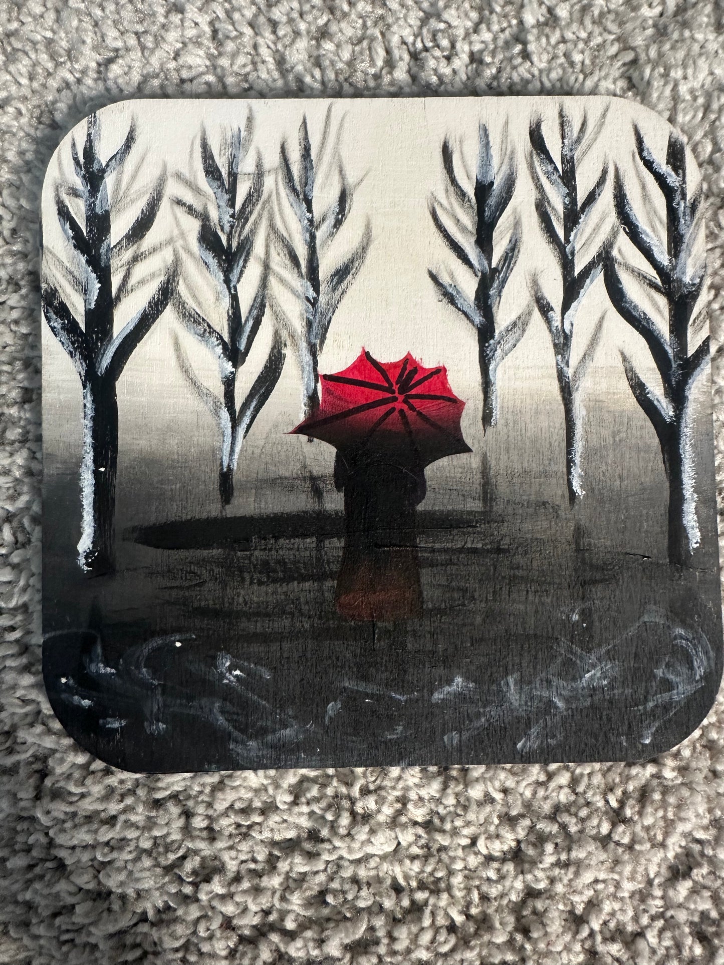 4 x 4 Mini Wood Canvas