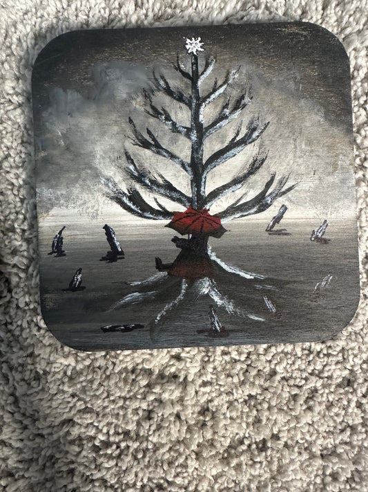 4 x 4 Mini Wood Canvas