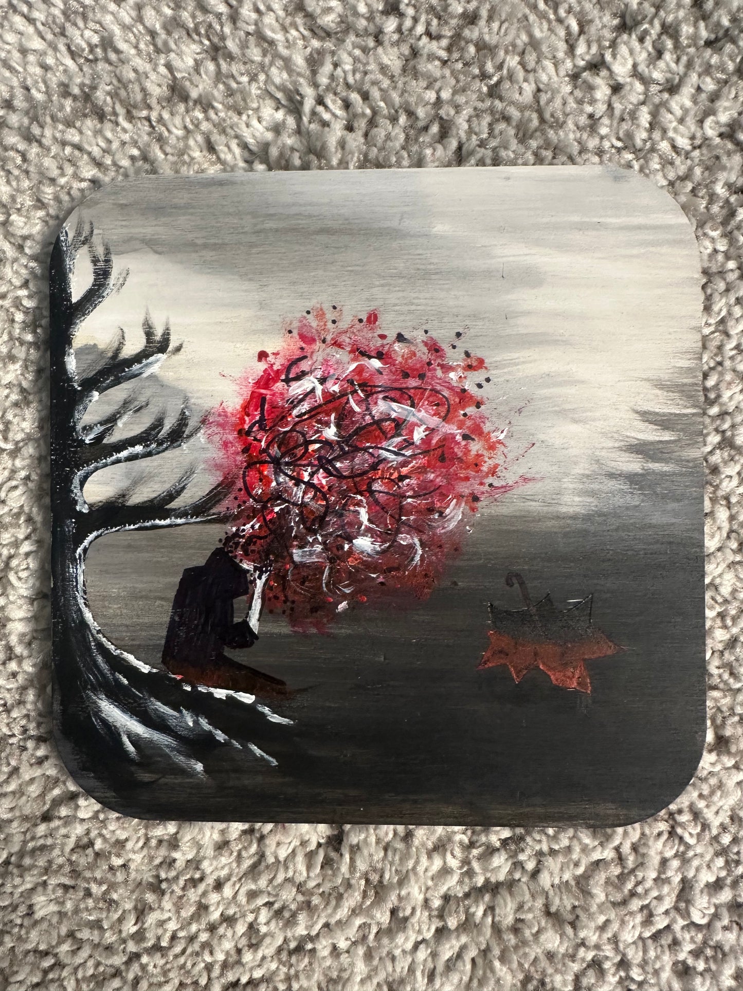 4 x 4 Mini Wood Canvas