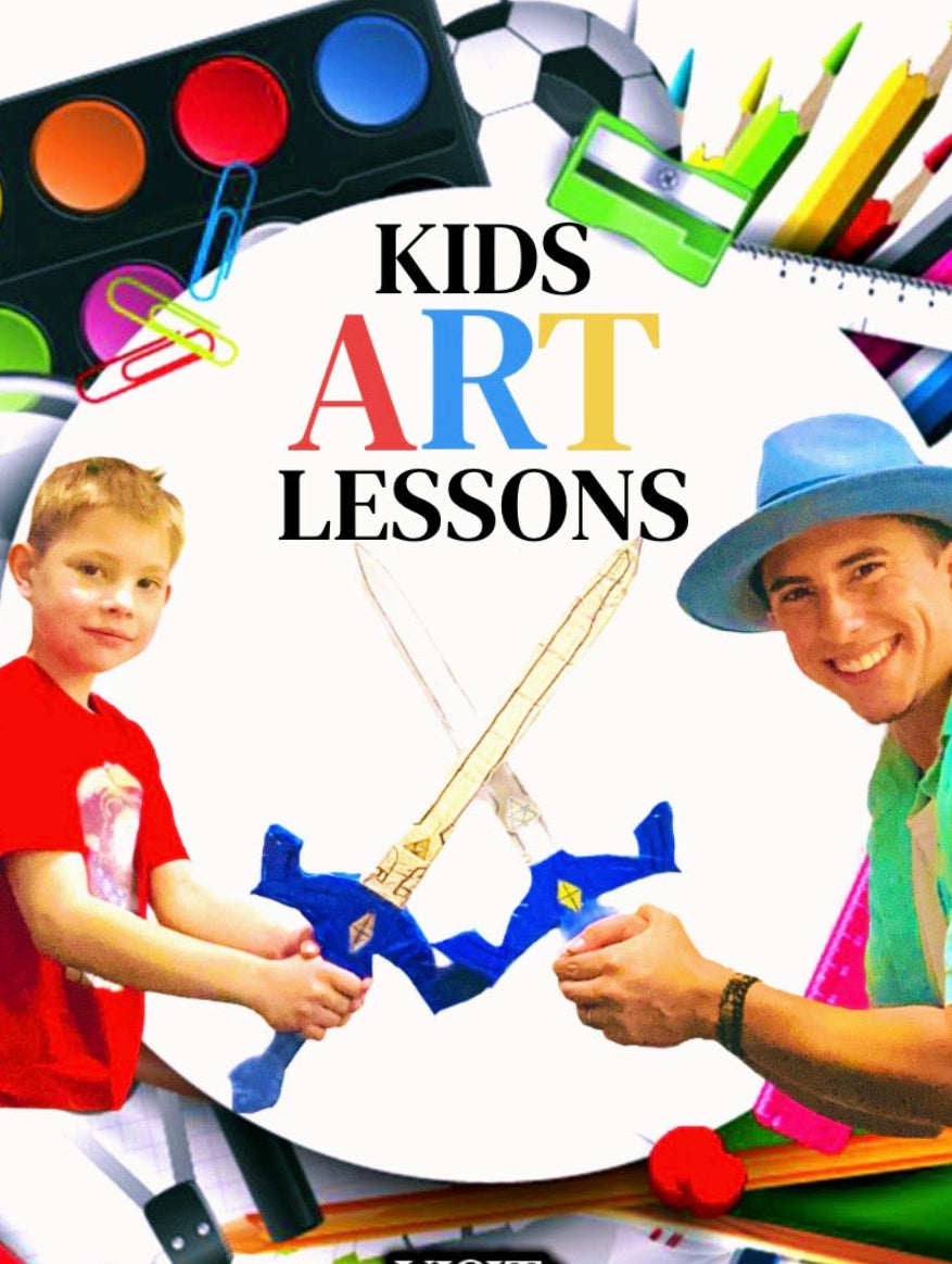 KIDS & TEENS - Customized ART LESSONS based on their interests to build creative confidence.