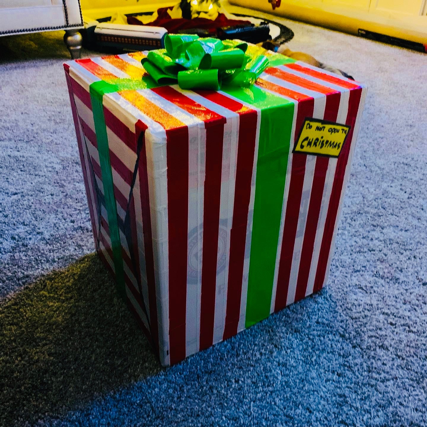 Outdoor Christmas Decor, Front Porch Holiday Decor Gift Boxes, DIY Holiday Decor image 2