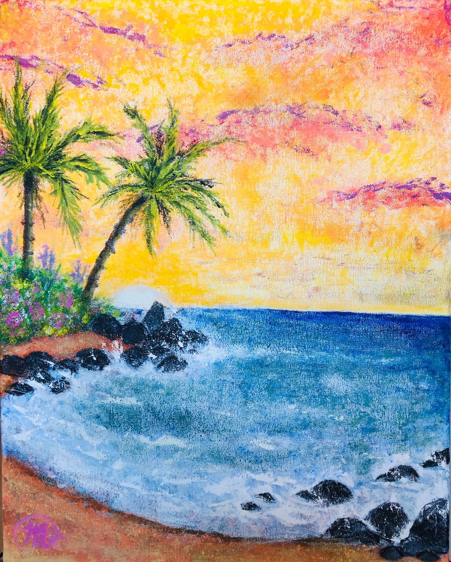 Here in Paradise 16" x 20" image 0