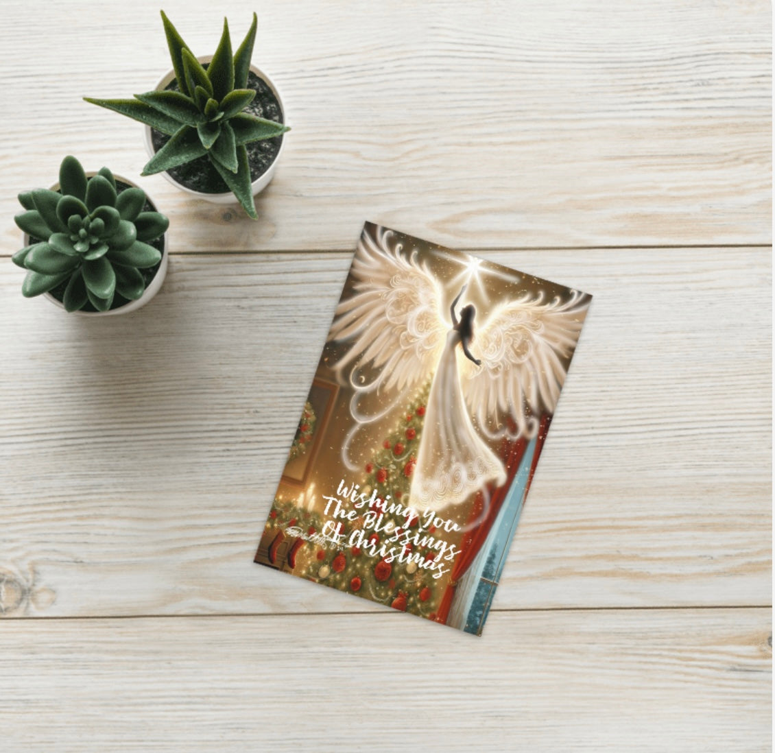 Christmas Card - Holy Angel image 0