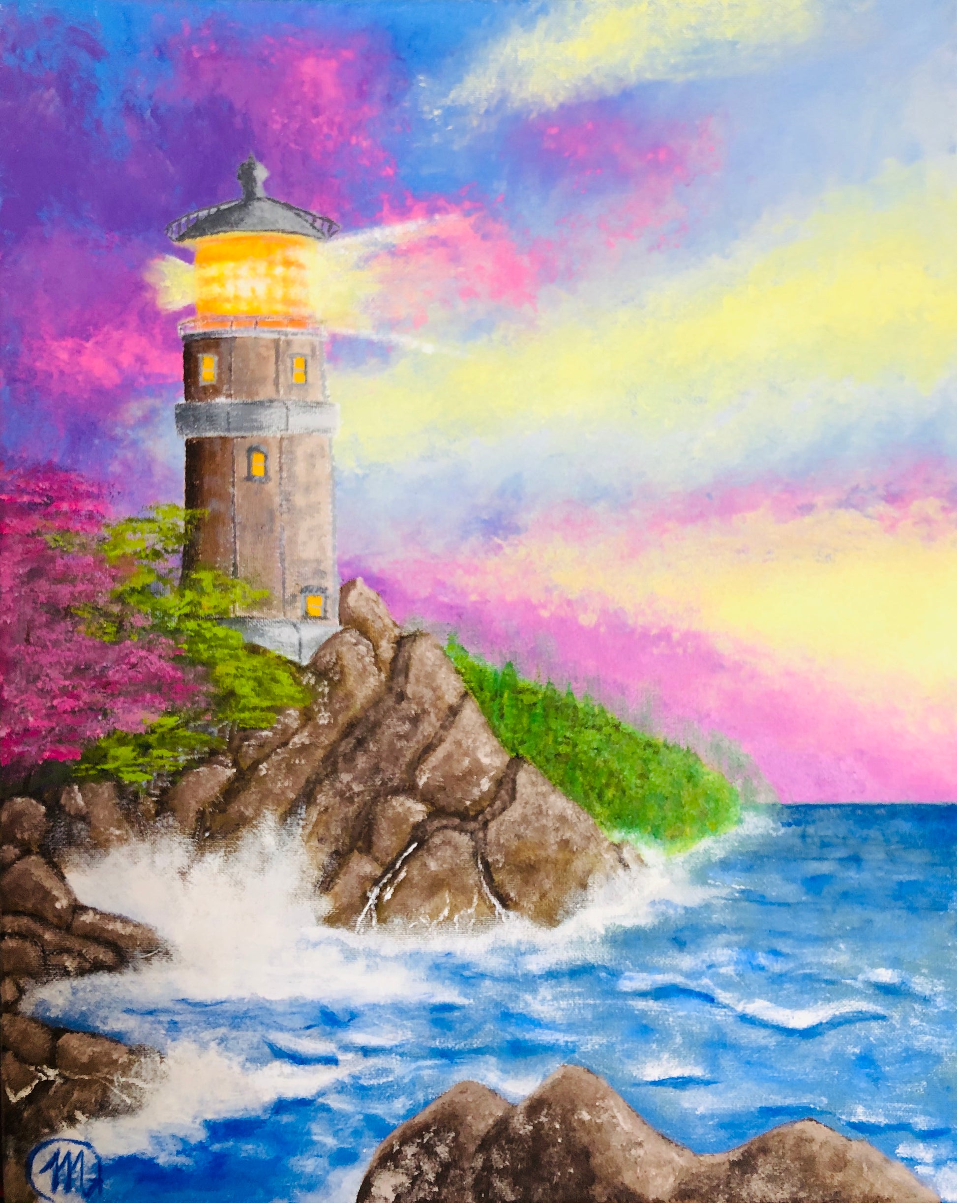 Glorious Cliffside "16 x 20" image 0