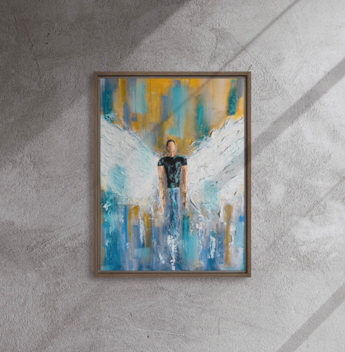 Custom 3D Angel Artwork 18"x 24" image 2